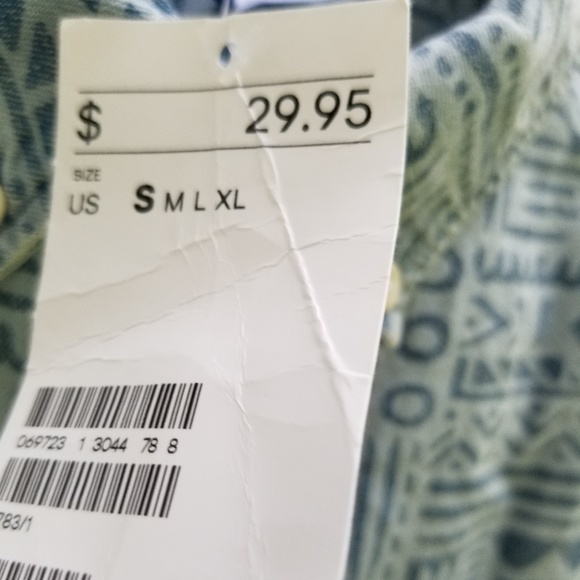 Men's Graphic Button Down Short Sleeve Shirt - Picture 3 of 6